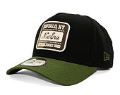 Kšiltovka New Era - Branded Camo Patch 9FORTY A-Frame - Black / Rifle Green