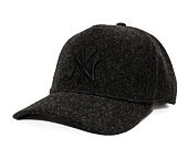 Kšiltovka New Era - MLB Melton Wool 9FORTY A-Frame - NY Yankees - Black