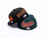 Kšiltovka New Era - MLB "Image Drop" ALL OVER 59FIFTY - Baltimore Orioles - Dark Green