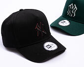 Kšiltovka New Era - MLB Team Outline 9FORTY A-Frame - NY Yankees - Black / Burgundy