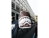 Batoh Sprayground Cream And Brown Tear Check Backpack