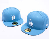 Kšiltovka New Era - MLB Seasonal 59FIFTY - LA Dodgers - Sky Blue / Pink UV