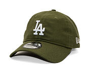 Kšiltovka New Era - MLB Linen 9TWENTY - LA Dodgers - New Olive
