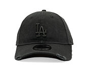 Kšiltovka New Era - MLB Wash Distress 9FORTY - LA Dodgers - Steel