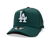 Dětská Kšiltovka New Era - MLB Essential 9FORTY Trucker - LA Dodgers - Pine Green