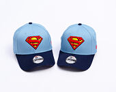 Dětská Kšiltovka New Era - Warner Bros DC Universe 9FORTY - Superman - Sky Blue