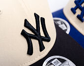Kšiltovka New Era - MLB Colorblock 9FORTY M-CROWN - NY Yankees - Cream
