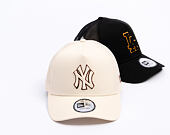 Kšiltovka New Era - MLB Outline 9FORTY Trucker - NY Yankees - Cream