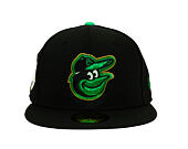 Kšiltovka New Era - MLB 2026 St. Patrick Day 59FIFTY - Baltimore Orioles - Black