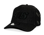 Kšiltovka New Era - Valentino Rossi VR46 Denim 9FORTY Trucker - VR46 - Black