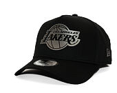 Kšiltovka New Era - NBA Metallic 9FORTY A-Frame - LA Lakers - Black