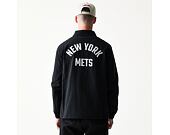 Bunda New Era - MLB Coaches Jacket - NY Mets - Black