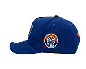 Kšiltovka Mitchell & Ness - Edmonton Oilers - Double Clutch Pro Snapback - Navy
