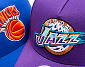 Kšiltovka Mitchell & Ness - Utah Jazz - Double Clutch Pro Snapback Hwc - Purple