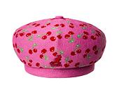 Baret Kangol - Tropic Cherry Jax Beret - Bright Fuchsia