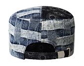 Kšiltovka Kangol - TRENDS PACK - Denim Mashup Army Cap - Blue Picnic