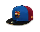 Kšiltovka New Era - "Mes Que Un" 59FIFTY - Barcelona FC - Cardinal/Blue