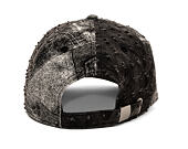 Kšiltovka Kangol - TRENDS PACK - Denim Mashup Baseball - Black Trompe L'Oeil