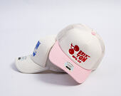 Kšiltovka Brixton - Cherry MP Trucker - Off White/Pink