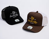 Kšiltovka Brixton - Tolman MP Trucker - Pinecone Brown/White