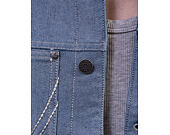 Džínová Bunda Karl Kani - Kani Jeans Cropped Silver Denim Jacket