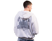 Mikina Karl Kani - Signature Oversized Zip Hoodie - Heather Grey