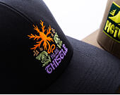 Kšiltovka Picture - Kuldo Trucker - Black - Blue Thistle Patch