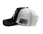 Kšiltovka Von Dutch - Trucker - Eye Out Side Patch Black/White