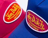 Kšiltovka Von Dutch - Trucker - Cali Patch Royal/Pink