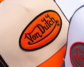 Kšiltovka Von Dutch - Trucker - Classic Logo Orange/Green