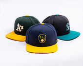 Kšiltovka Nike - Dri-Fit Pro - Milwaukee Brewers - Midnight Navy 44B/Amarillo 78H