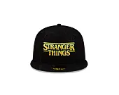 Kšiltovka New Era - All Over Vines 59FIFTY - Stranger Things - Black
