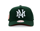 Kšiltovka Mitchell & Ness  - Branded Emerald Slam Pro Pinch Snapback - Green/Orange