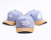 Kšiltovka Mitchell & Ness  - NHL Frosted Peak - Pro Pinch - Nashville Predators - Blue/Brown