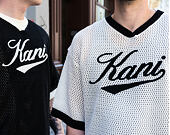 Triko Karl Kani - Cursive Varsity Crochet Boxy T-Shirt - Black