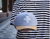 Kšiltovka Mitchell & Ness  - NHL Frosted Peak - Pro Pinch Snapback - Florida Panthers - Blue/Brown
