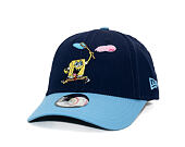 Dětská Kšiltovka New Era - Spongebob 9FORTY - Spongebob - Ocean Blue / Blue