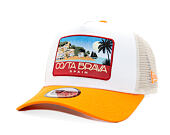 Kšiltovka New Era - Branded Location Patch 9FORTY A-Frame Trucker - Orange