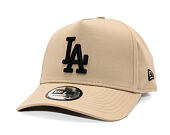 Kšiltovka New Era - MLB Essential 9FORTY A-Frame - LA Dodgers - Camel / Black