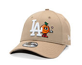 Dětská Kšiltovka New Era - MLB Icon 9FORTY - LA Dodgers - Camel / White