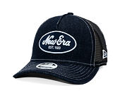 Dámská Kšiltovka New Era - Branded Denim Oval Logo 9FORTY M-CROWN A-Frame Trucker - Navy