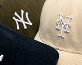 Kšiltovka New Era - MLB Soft Cord 9FORTY - NY Mets - Stone