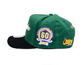 Kšiltovka Mitchell & Ness - NBA - La Script 2.0 - Los Angeles Lakers - Green/Black