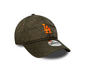 Kšiltovka New Era - MLB Quilted 9TWENTY - LA Dodgers - Green / Orange