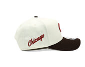 Kšiltovka New Era - MLB City Script - Chicago Cubs - MLB - Chrome White