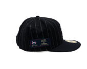 Kšiltovka New Era - MLB Moon Cooperstown 59FIFTY - Colorado Rockies - White And Navy Pinstripe