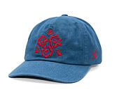 Kšiltovka Brixton - Lola Embroidered Lp Adj - Light Washed Denim