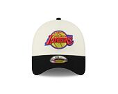 Kšiltovka New Era - NBA Thermal Vision 9FORTY A-Frame - LA Lakers - Chrome White