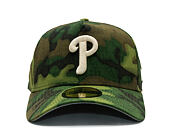 Kšiltovka New Era - MLB Ripstop Camo 59FORTY - Philadelphia Phillies - Woodland Camo