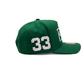 Kšiltovka Mitchell & Ness - Player Script Hwc - NBA - Boston Celtics - Larry Bird - Green